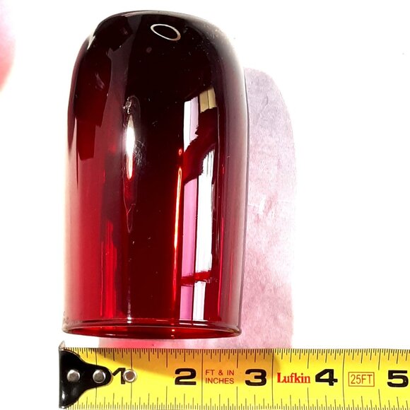 Ruby Rolly Polly 6 Red Glasses Anchor Hocking 9 oz Retro MCM - Picture 4 of 4